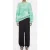 Closed Crew Neck Long Sleeve Knits Green Kick