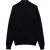 French Connection Half Zip Luxe Black