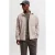 JACK & JONES ESSENTIALS relaxed fit overshirt – oatmeal