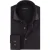 katoenen overhemd Cavallaro donkergrijs effen jersey