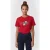 Karl Lagerfeld Ikon Seasonal Oversized Tshirt Scarlet Sage