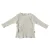 BESS baby longsleeve met stippen en overslag detail ecru/lichtroze