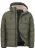 INDICODE JEANS Winterjas ‘Hebero’  groen