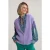River Woods Purple Buttoned V-neck Spencer