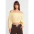Off-shoulder Crop Blouse