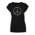 Dames-T-shirt Merchcode Peace