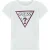 Guess T-shirt met logo voor meisjes (Wit)