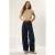 TRENDYOLMİLLA Dames Blauw Effen Barrel Hoge taille Jeans