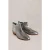 White Stuff Willow Leather Ankle Boot Pewter Metallic