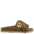Colors of California HC.BIOW603 suède slippers met siergesp groen