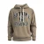 Geprinte gemêleerde katoen hoodie sweatshirt QS