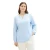 TOM TAILOR MY TRUE ME Shirt met lange mouwen in streepdesign en met v-hals