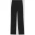 Boss High waist stoffen broek van wol met zijsplit