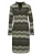 MADELEINE Jurk  beige / grijs / olijfgroen