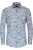 Venti Overhemd blauw, Bedrukt