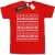 Li-cense Disney dames mickey en minnie kerst fair isle katoenen vriendje t-shirt