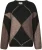 Neo Noir Trui Inga Fluff Bruin dames