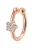 Hey Happiness Oorbellen ‘Solaris Cuff’  rose-goud