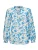 Goldner Blouse  blauw / gemengde kleuren