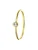 Lucardi Ring ‘Klassisch’  goud / transparant
