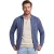 Gant normale fit vest ronde hals blauw katoen