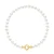 Armband Gekweekte Parels Zoetwater 5-6mm White Luxury Geel gouden gesp