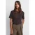 Dames Katoenen Crew Neck T-Shirt
