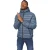 Crosshatch Heren Gattering Jas (Denim Blauw)