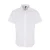 Premier Heren Rekken Pasvorm Poplin Korte Mouwen Shirt (Wit)