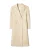 GOBI Cashmere Tussenmantel ‘Double-Breasted Long Coat’  beige