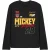 Disney Unisex volwassen racing 28 mickey mouse t-shirt met lange mouwen