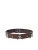 Scalpers Armband  bruin / zilver