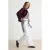 TRENDYOLMİLLA Dames Wit Effen Wijde pijp Hoge taille Jeans