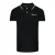 Aquascutum London getipt zwart poloshirt
