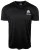 Heren Fitness Functioneel T-shirt Sport Outdoor Zwart