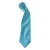 Premier Kleuren Heren Satin Clip Tie (Pakket van 2) (Turquoise)