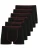 normani Boxershorts  rood / zwart