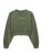 No Matter What Sweatshirt  kaki / wit