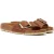Birkenstock Madrid Grote Gesp Geolied Leer Dames Cognac Sandalen