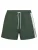 Karl Lagerfeld Boardshorts  donkergroen / zwart / wit