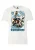 LOGOSHIRT Shirt  blauw / bruin / zwart / wit