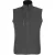SOLS Dames/Dames Falcon Bodywarmer Softshell met rits (Houtskool Grijs Effen)
