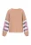 usha FESTIVAL Sweatshirt  lichtbruin / donkerlila / wit