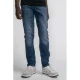 Petrol Industries tapered jeans dark blue denim