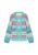MYMO Gebreid vest  blauw / lichtgeel / groen / pink