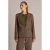 Yest geruite blazer – bruin