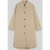 Tommy Hilfiger loose fit trenchcoat van katoenmix