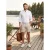 Tailor Stash korte chino stone white