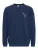 !Solid Sweatshirt ‘ Ingvor ‘  navy / wit