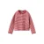 Mango Kids gebreid gestreept vest – rood/wit